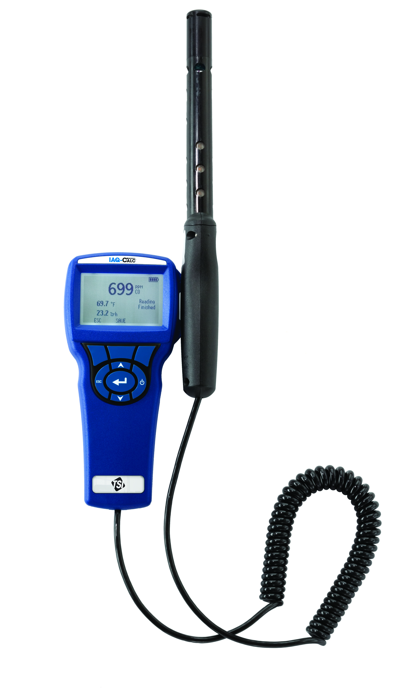 Logdat2 TSI 7545 IAQ-CALC INDOOR AIR QUALITY Meter