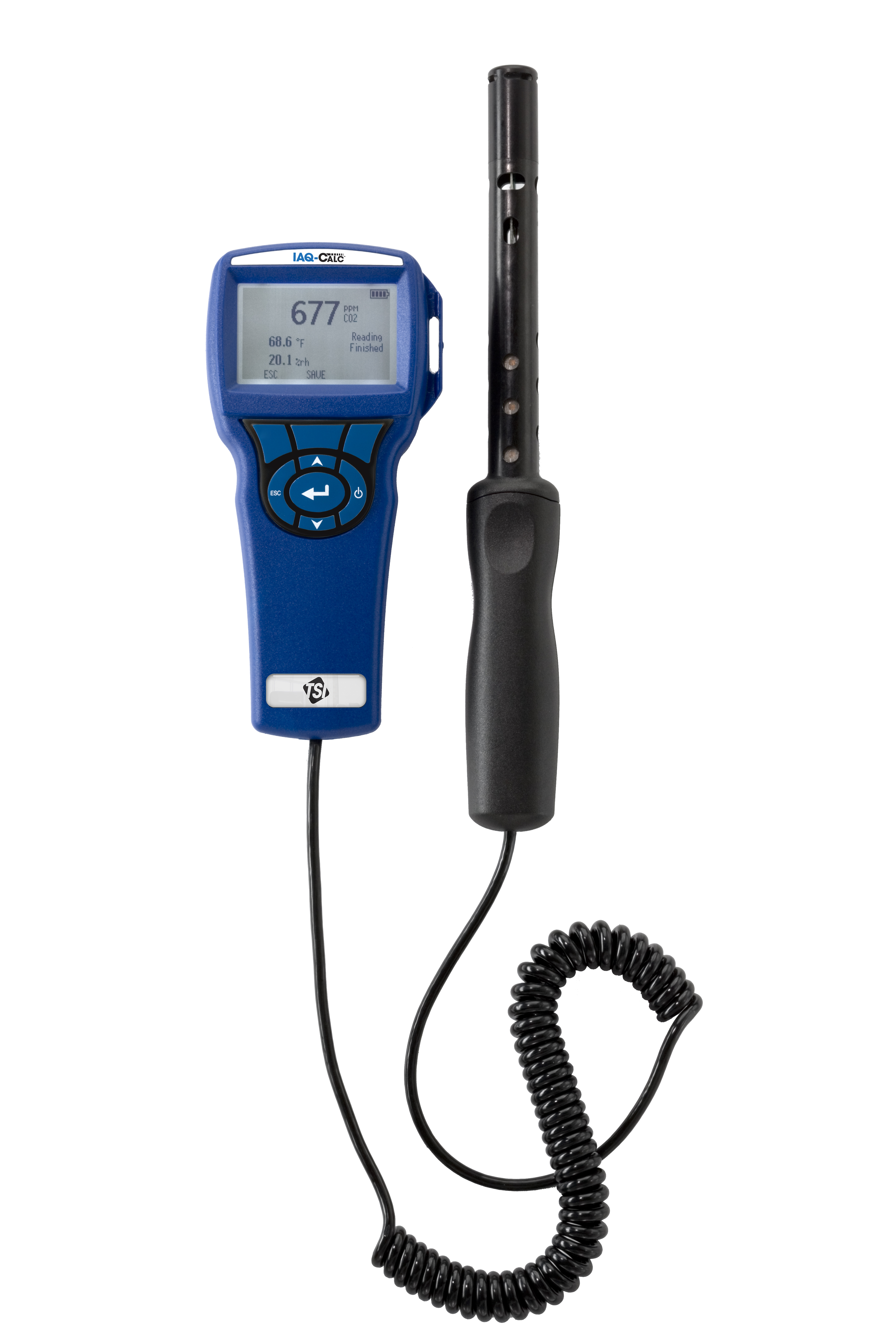 Logdat2 TSI 7525 IAQ-CALC INDOOR AIR QUALITY Meter