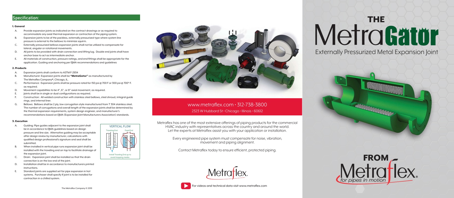 Metraflex - Metragator Metal Expansion Joint - Brochure