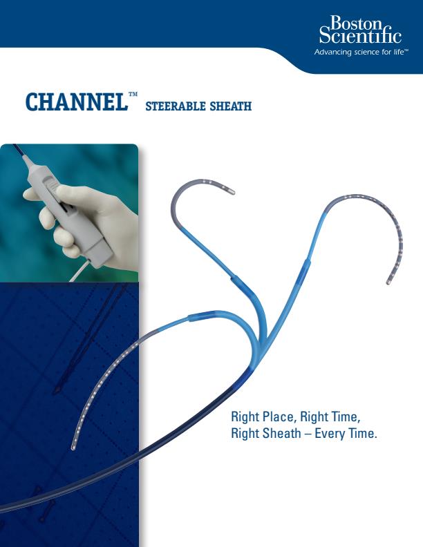 Boston - Channel Steerable Sheath - Brochure