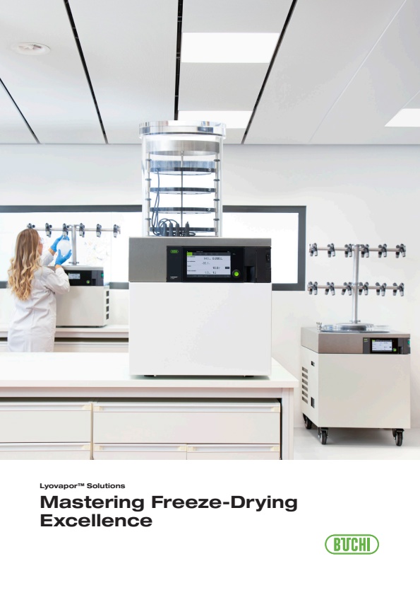BUCHI Lyovapor™ - Mastering Freeze-Drying Excellence - Brochure