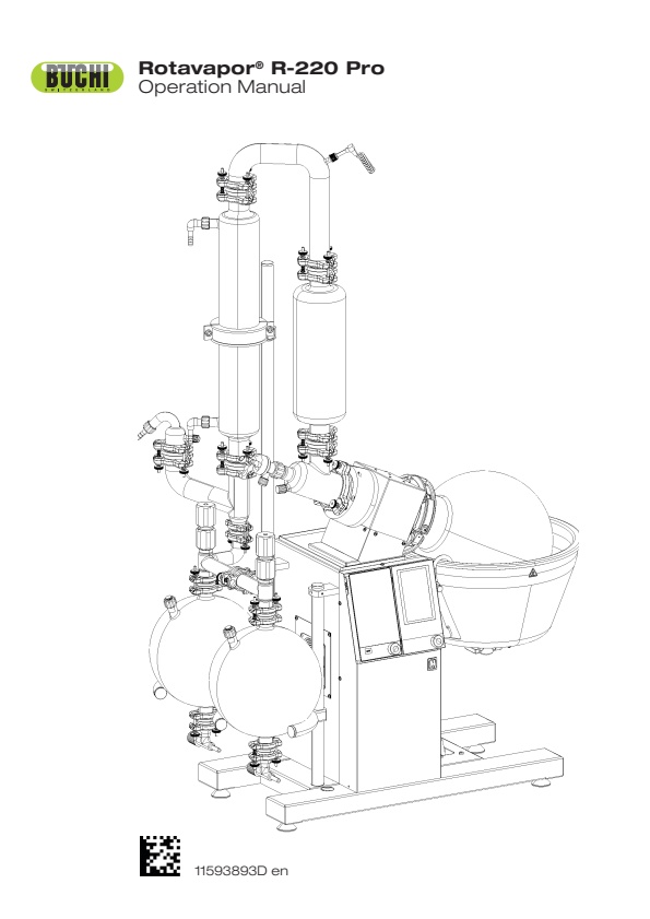 BUCHI Rotavapor® - R-220 Pro - Operation Manual