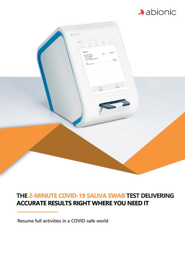 Abionic - Model IVD CAPSULE COVID-19 ANTIGEN - Rapid Single-Use in ...