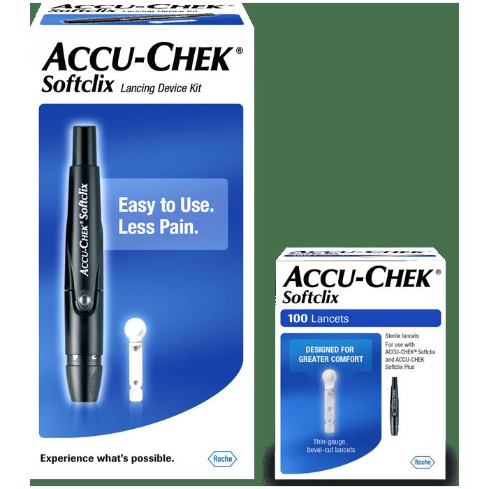 AccuChek Softclix Bundles Lancing Device Kit by Roche