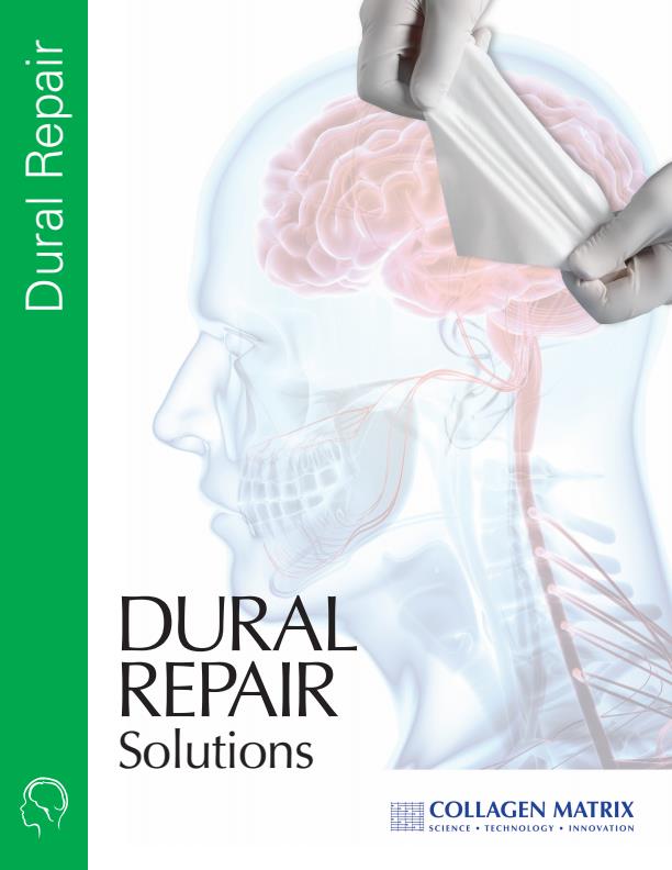 DuraMatrix Suturable - Collagen Dura Membrane - Brochure