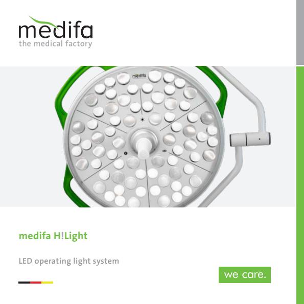 Medifa - Model H!Light - Operating Light - Brochure