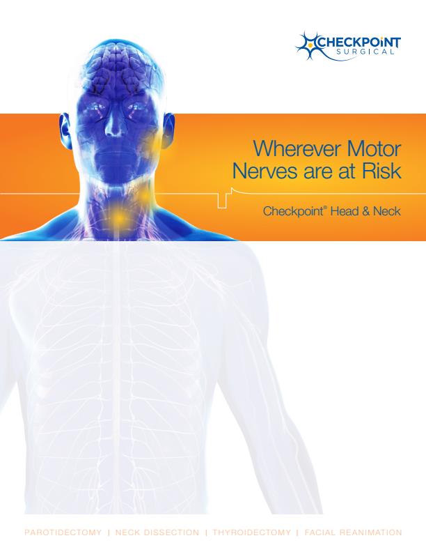 Checkpoint - Nerve Mapping Device for Head & Neck - Brochure