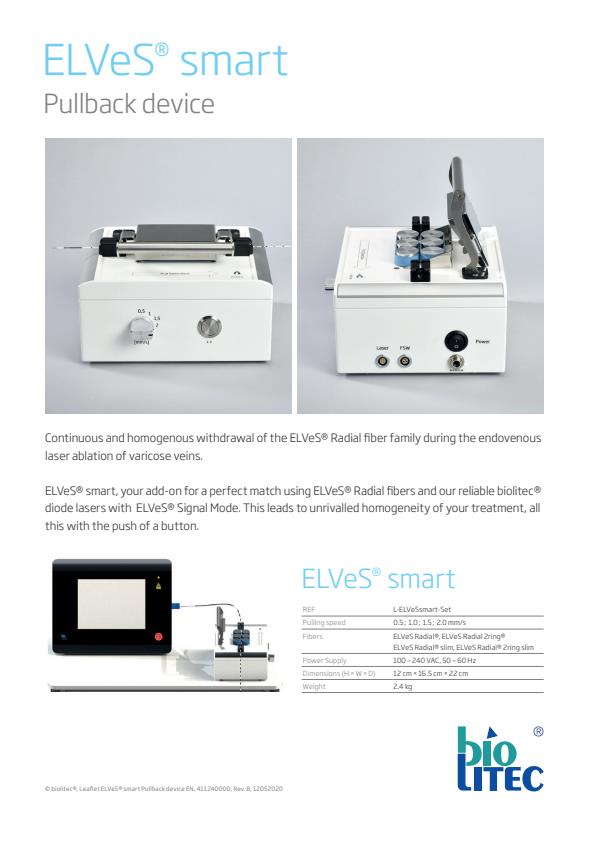 ELVeS Smart - Pullback Device Brochure