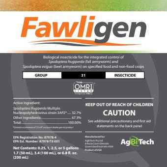 AgBiTech - Model Fawligen - Nucleopolyhedrovirus (NPV)-Based Biological ...
