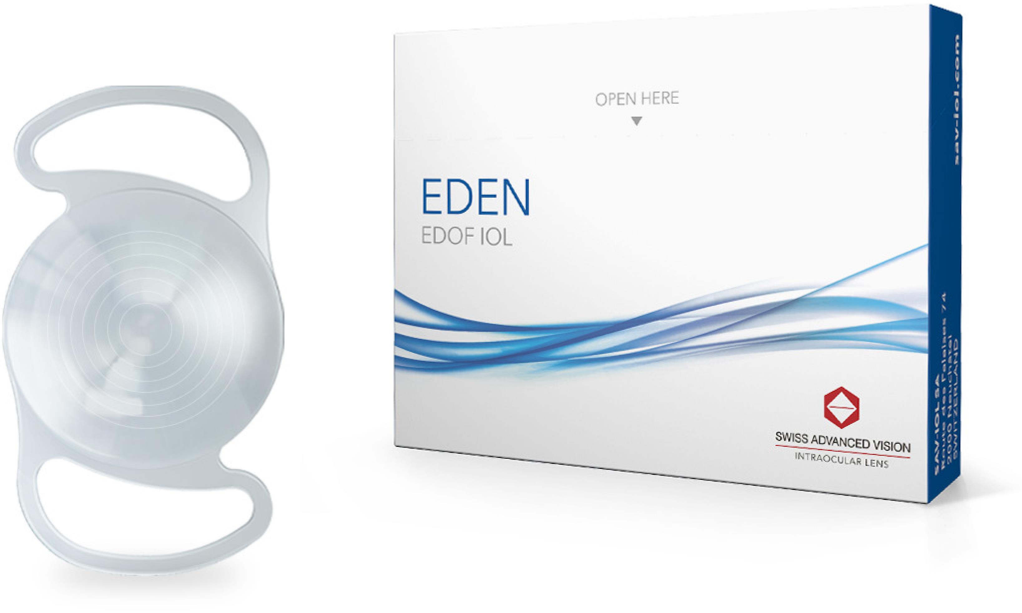 SAV Eden Premium Hybrid EDOF Innovative Intraocular Lenses (Iols)