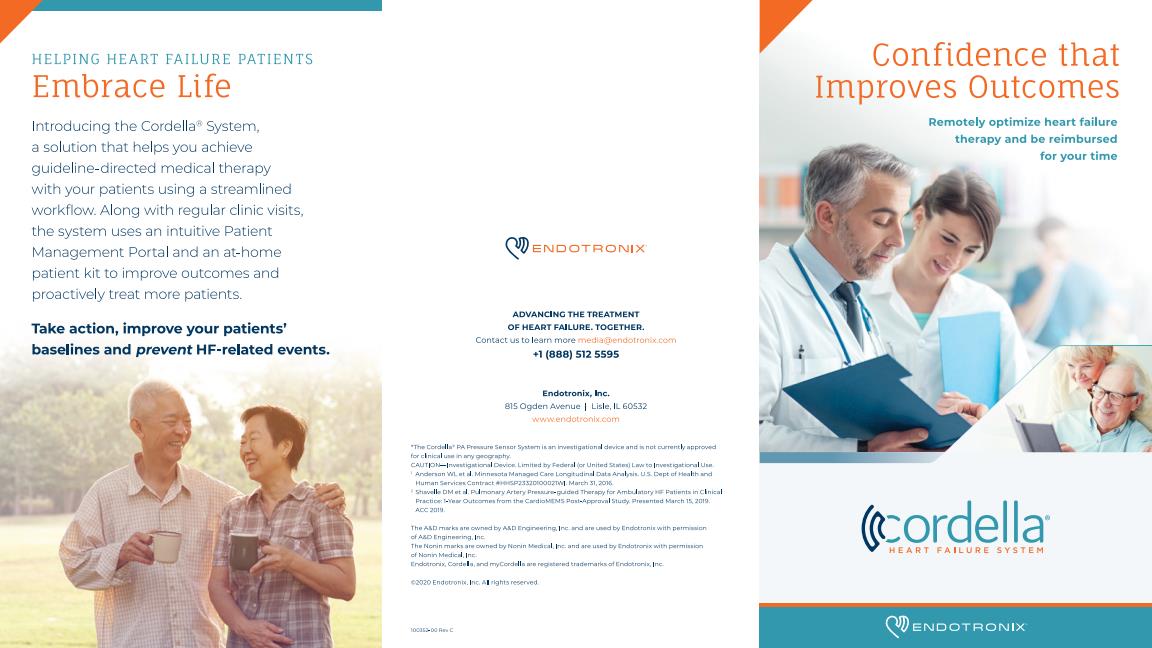 Cordella - Pulmonary Artery Sensor System Brochure