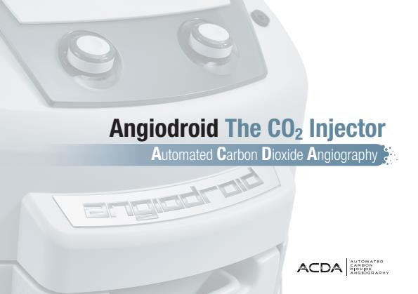 Angiodroid - Model ANG00001 - CO2 Injector Brochure