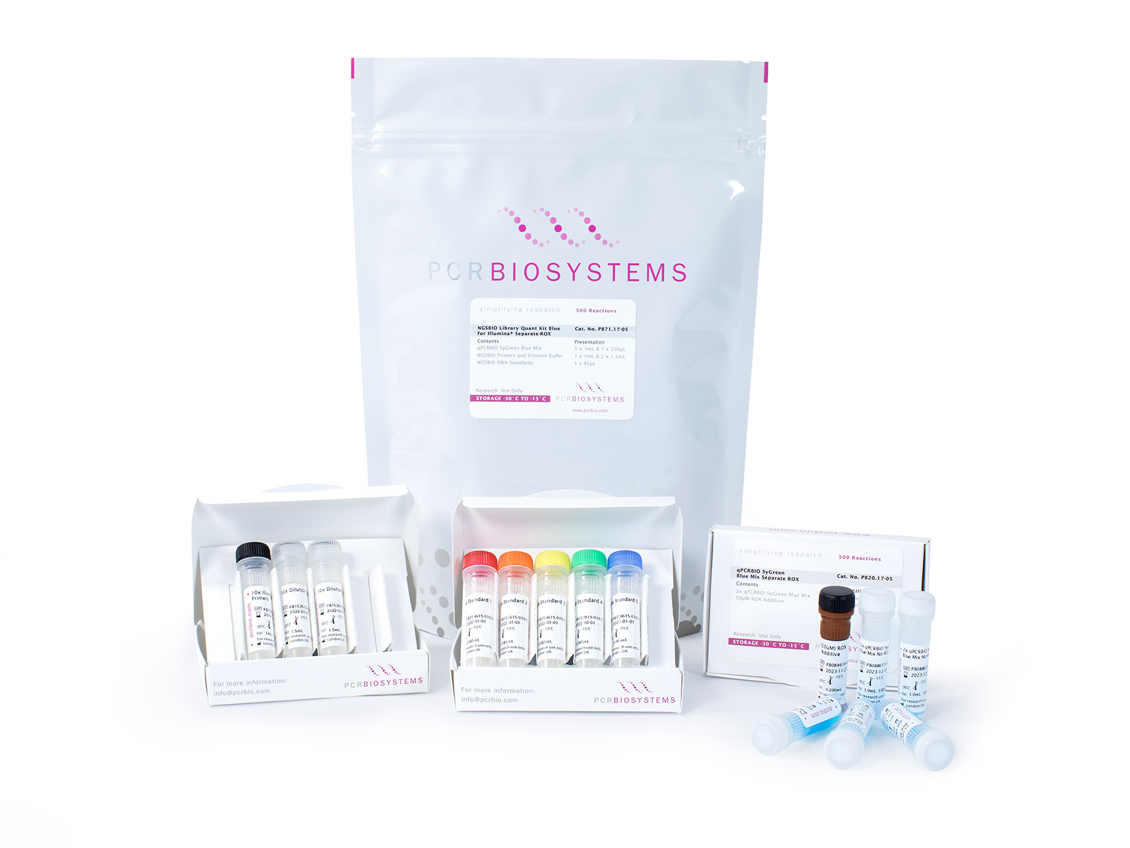 Library Quant Kit NGSBIO NGSBIO Library Quant Kit Blue for Illumina