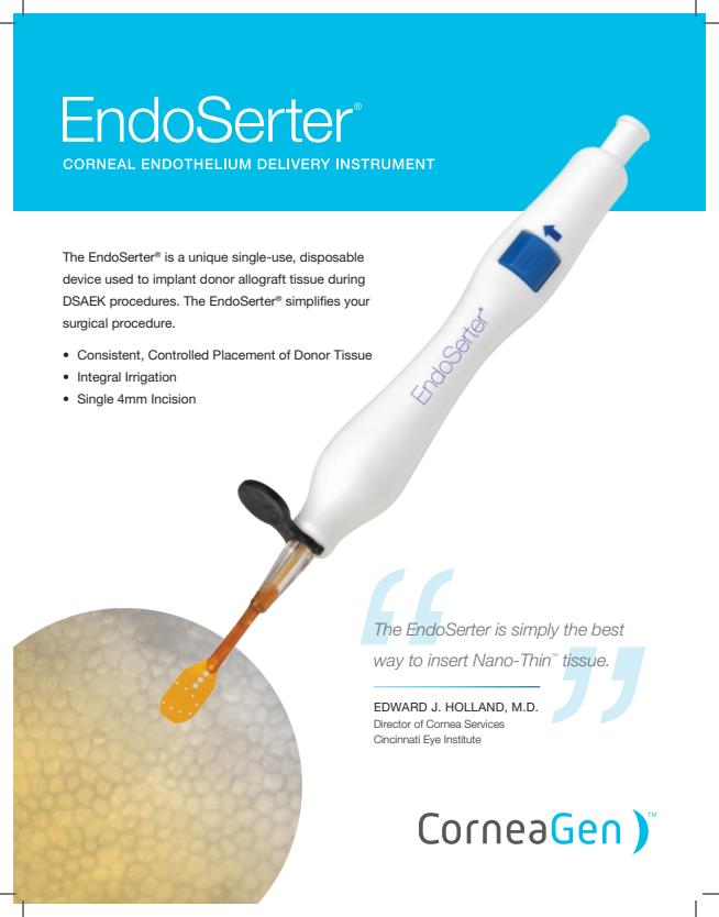EndoSerter - Sterile, Single-Use Disposable Instrument - Brochure