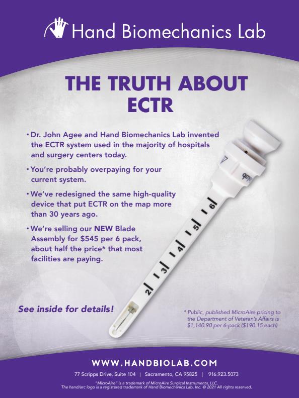 ECTR Disposable Blade Assembly - Brochure