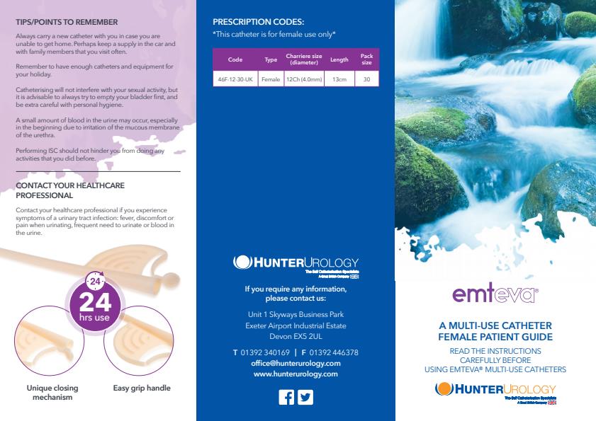EmtevaPure - Biodegradable Intermittent Self Catheterisation (ISC ...