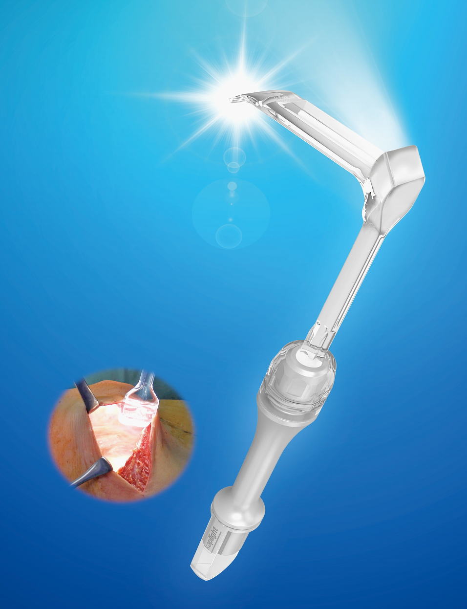Koplight Cordless LED Illumination Surgical Light Retractor