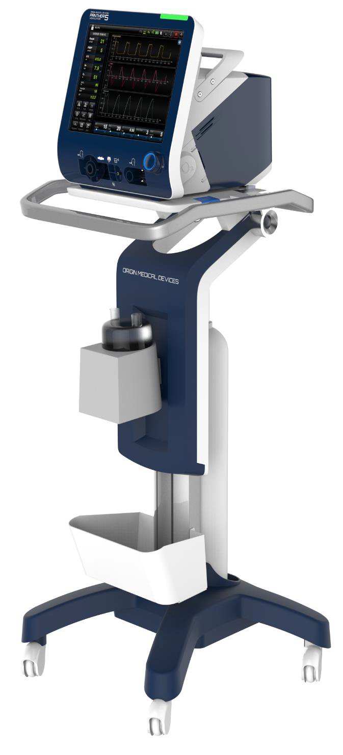 Panther 5 Acute Care Ventilator By Origin Medical Devices