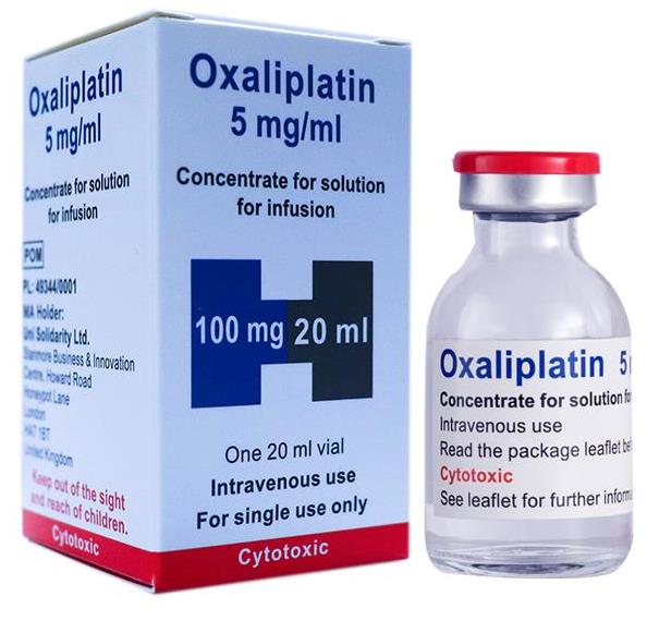 50mg/10ml & 100mg/20ml Oxaliplatin injection by Seacross