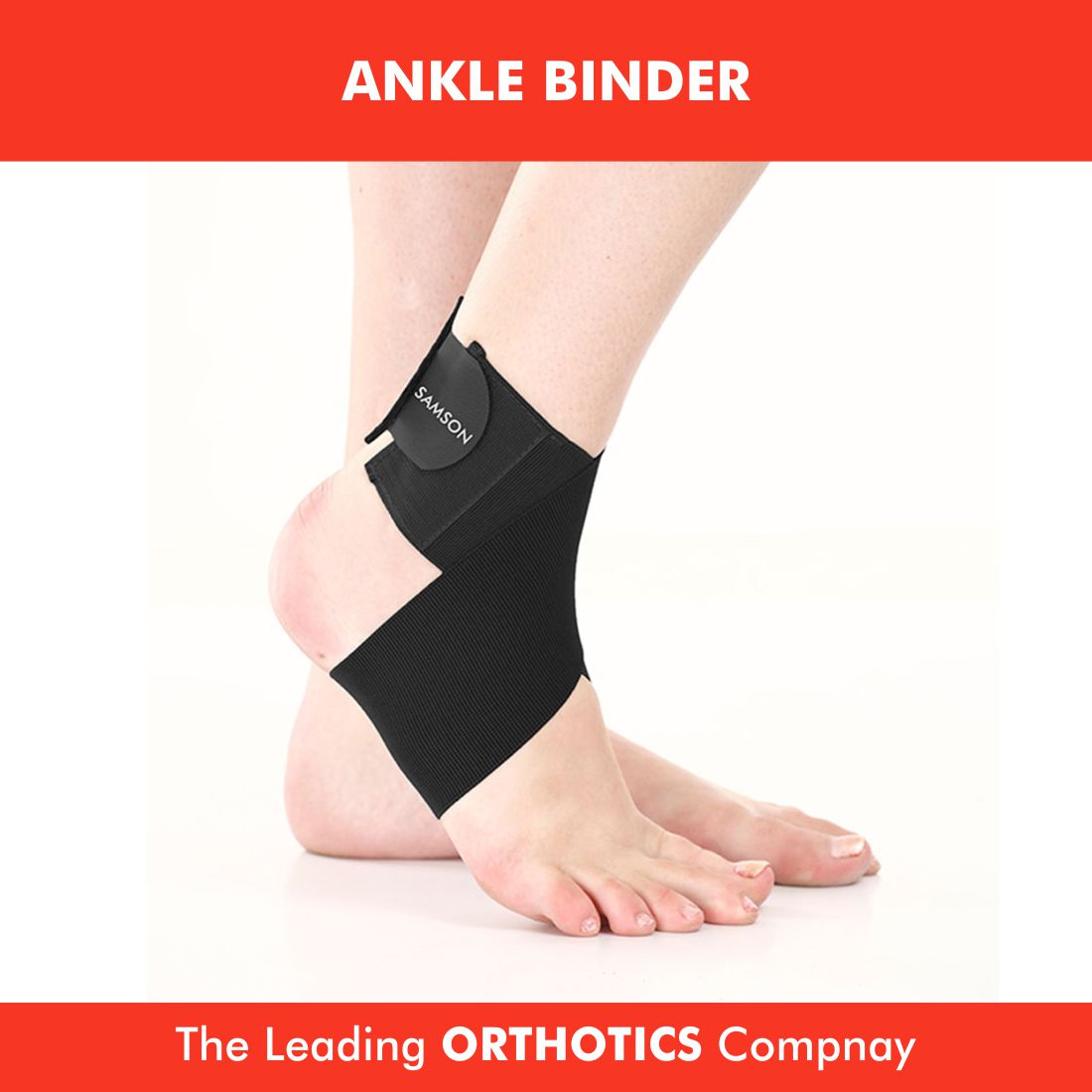 Samson AK0701 Ankel Support Braces Ankle Binder by