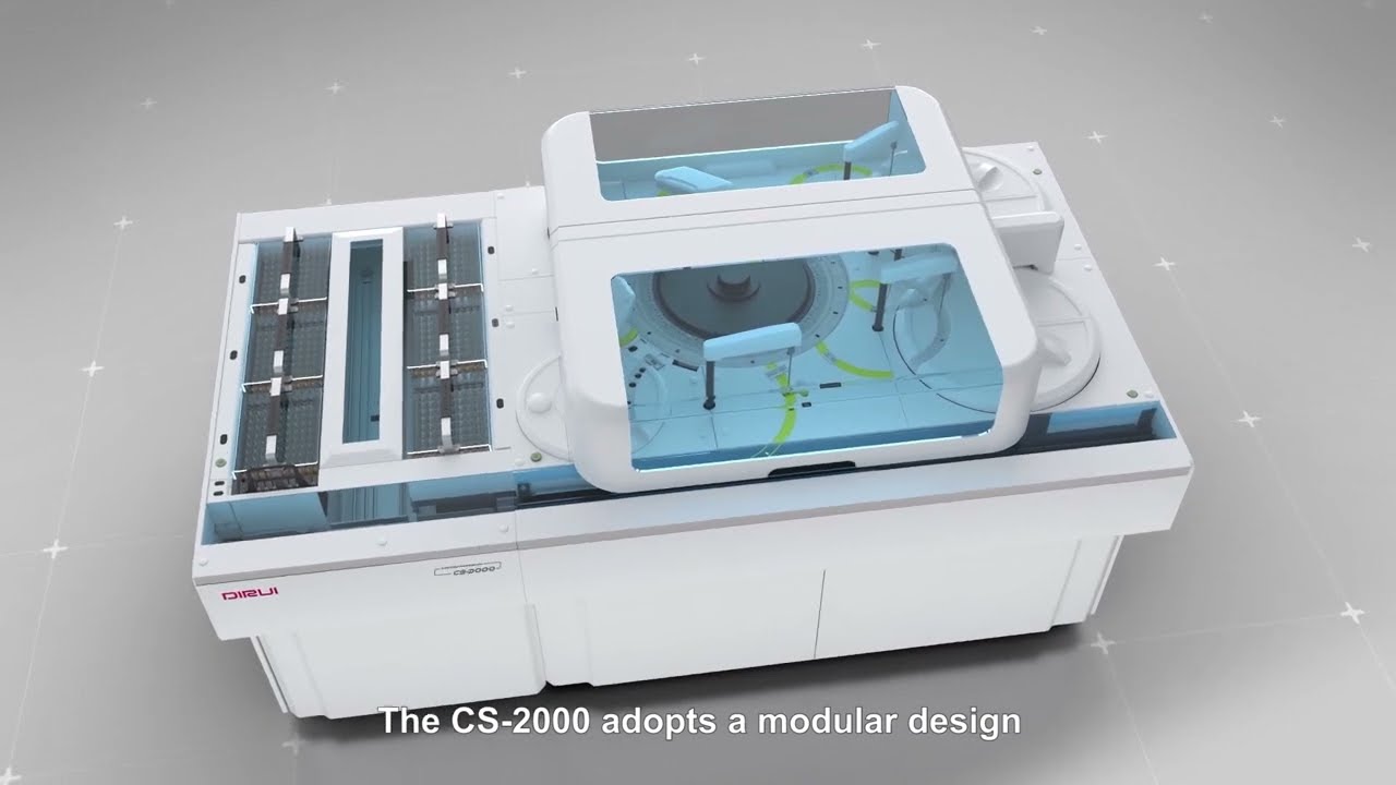 DIRUI CS-2000 Auto-Chemistry Analyzer - Video