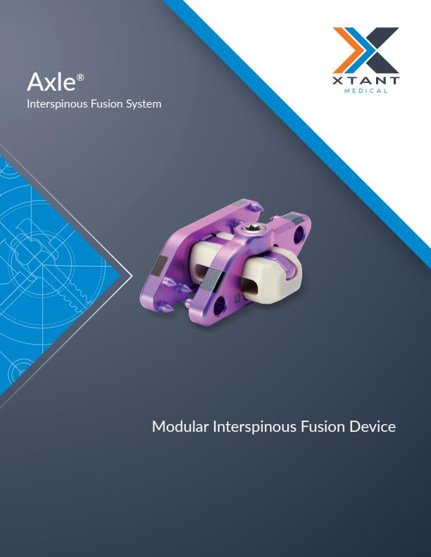 Axle - Interspinous Fusion System - Brochure