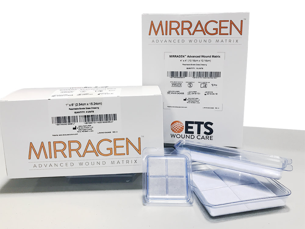 MIRRAGEN Dual Barrier Advanced Wound Matrix