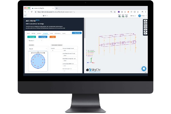 SkyCiv Engineering Reinforced Concrete Design Software
