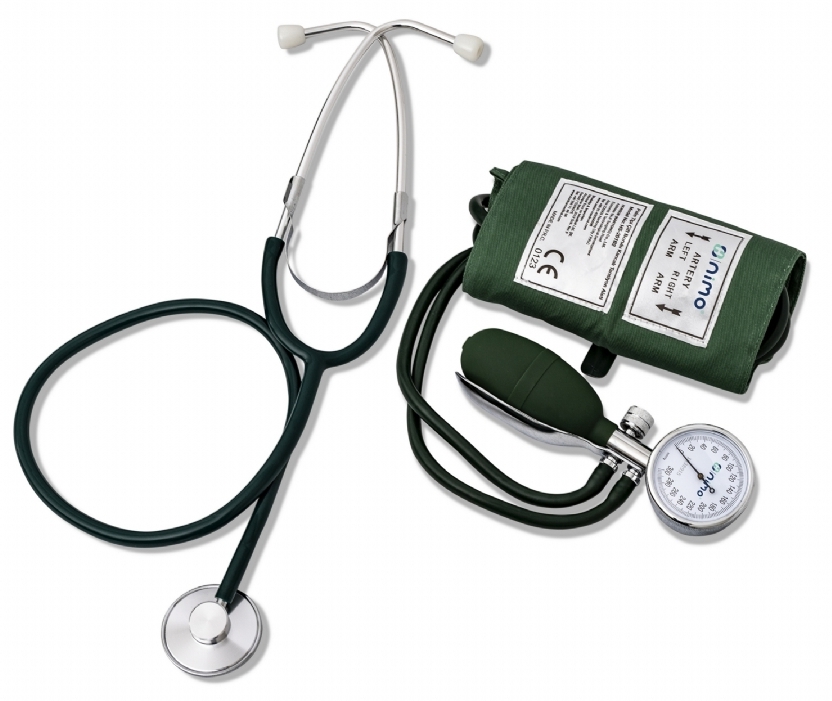 Hunkar HNK2T HS201B2 Aneroid Palm Type Sphygmomanometer Twin Tube