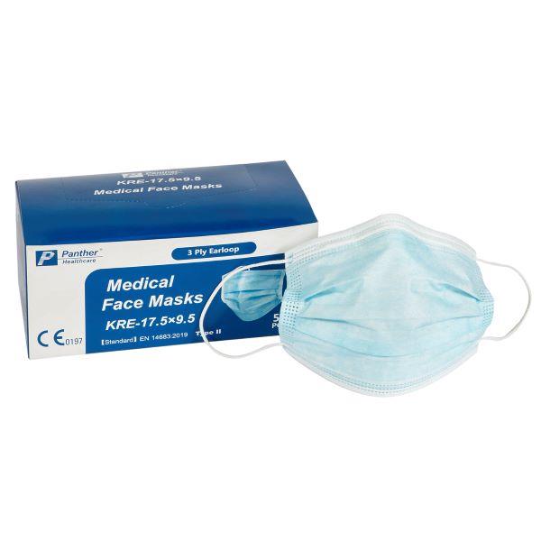 Panther Type II Masks and Medical Isolation Gowns Face