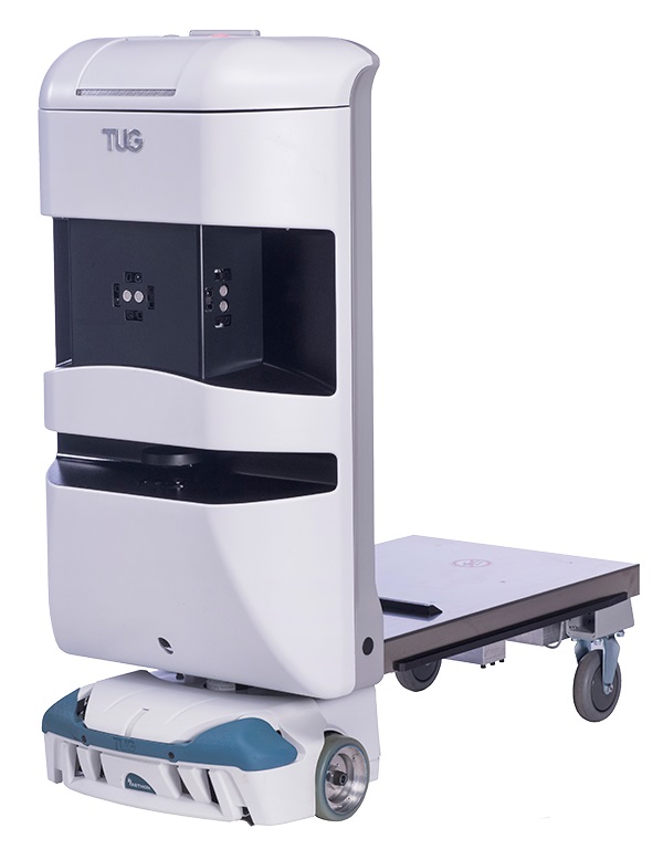 Aethon TUG Exchange Smart Autonomous Mobile Robot by ST