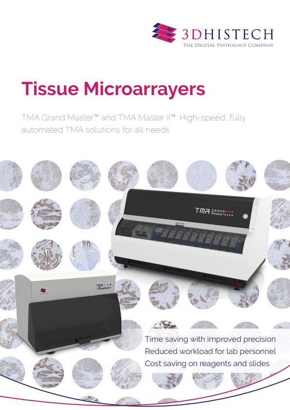 3dHISTECH - Model TMA Grand Master - Automated and Sophisticated Tissue ...