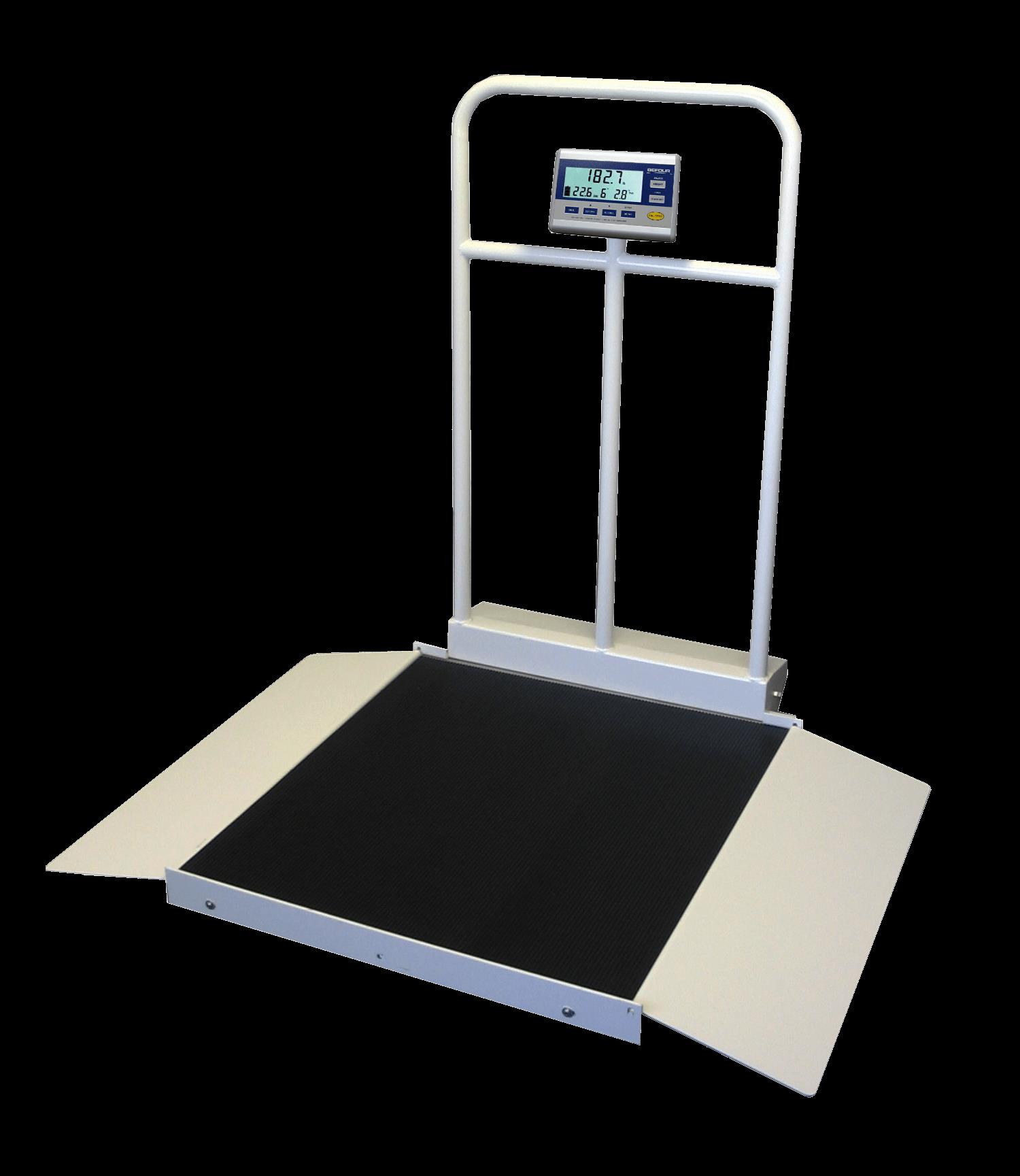 MX480D Healthcare Scales Folding Wheelchair Scales Dual