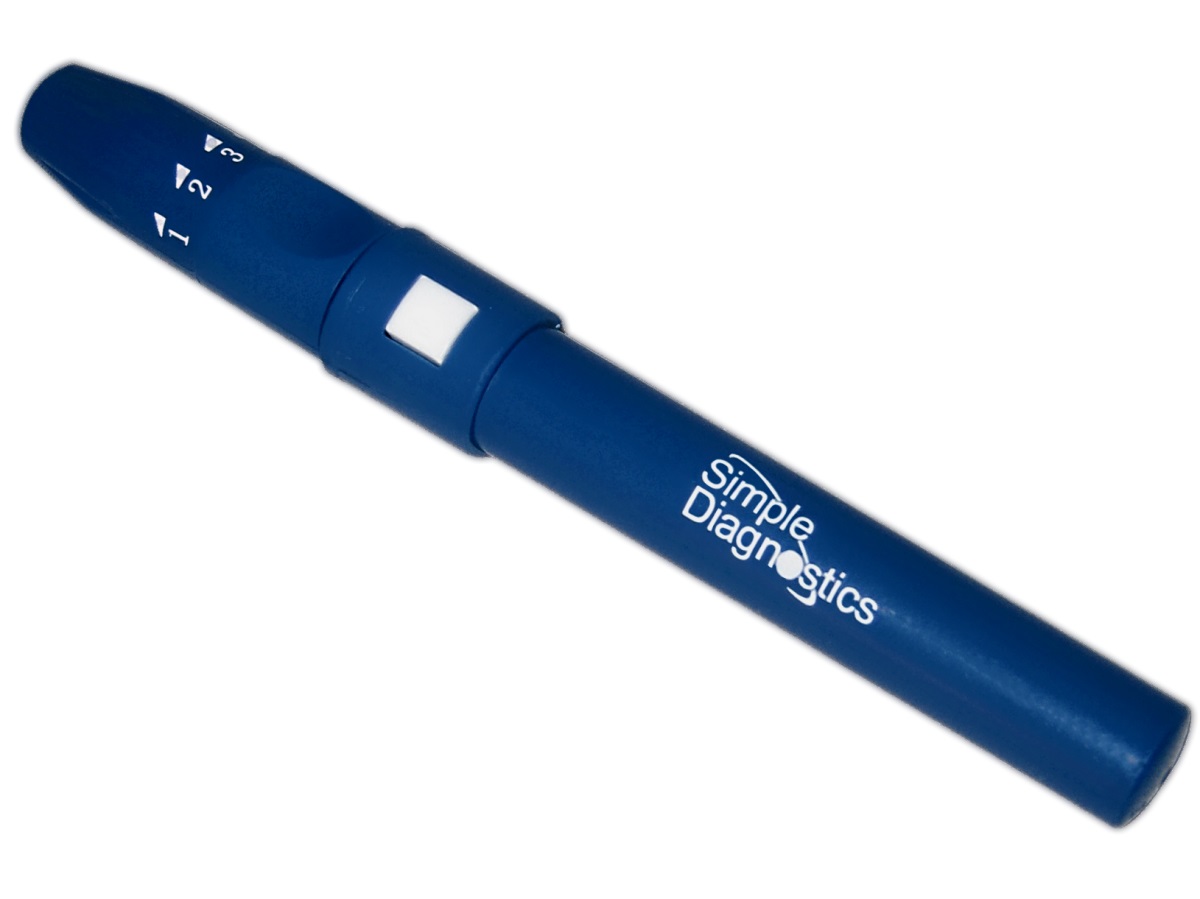 Simple Diagnostics Diabetic Lancets and Lancing Devices