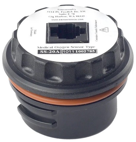 Rudolph O2 Sensor Medical Sensoronics SS-20A Medical Oxygen Sensor