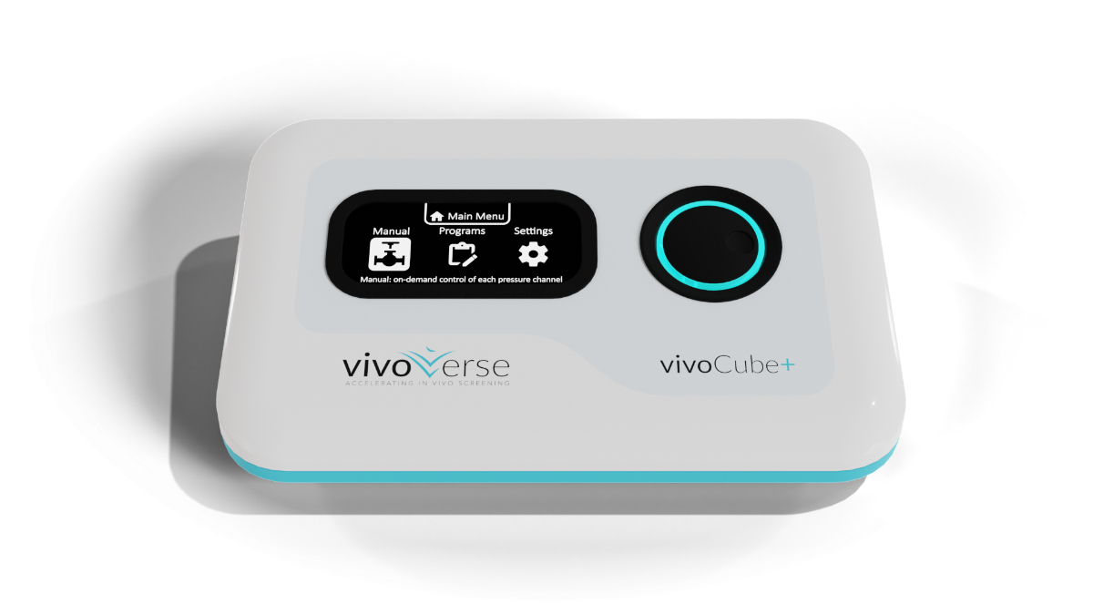 vivoVerse vivoCube+ All-In-One Fluid Control Solution for Microfluidics