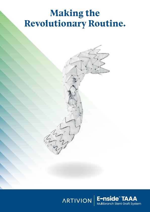 Artivion - Model E-nside TAAA - Multibranch Stent Graft System - Brochure