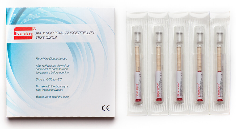 BIOANALYSE Antimicrobial Susceptibility Testing Discs By