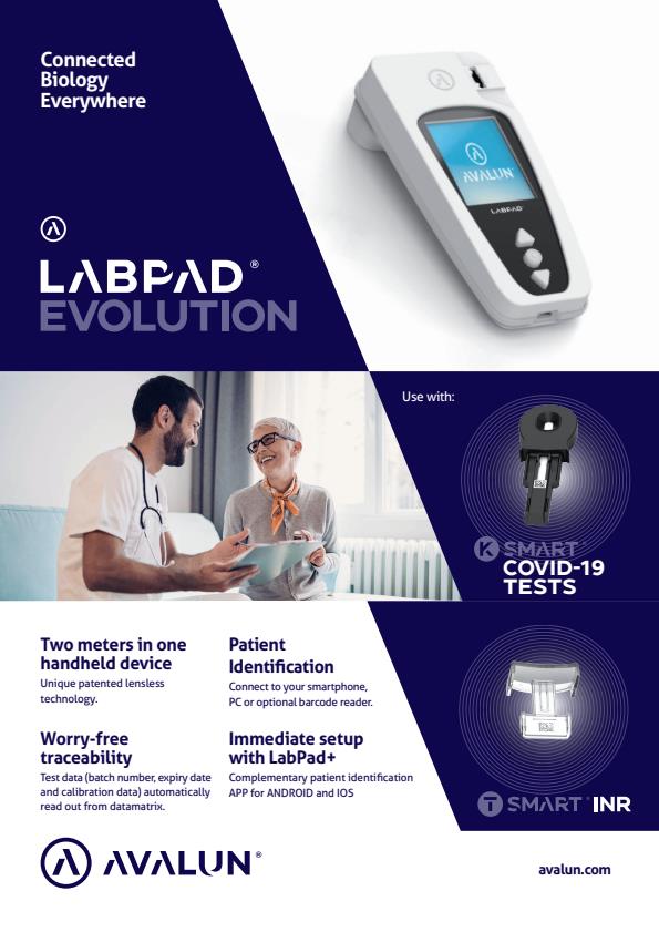 LabPad - Model Evolution - Handheld Point of Care (PoC) Multi ...
