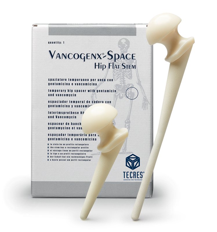 Vancogenx Space Hip Joint Infection Spacer For Hip