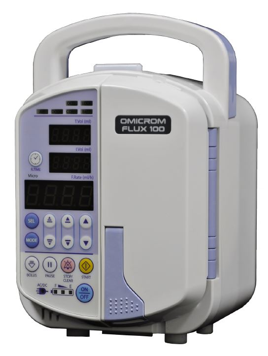 Omicrom FLUX 100 Infusion Pumps Volumetric Infusion