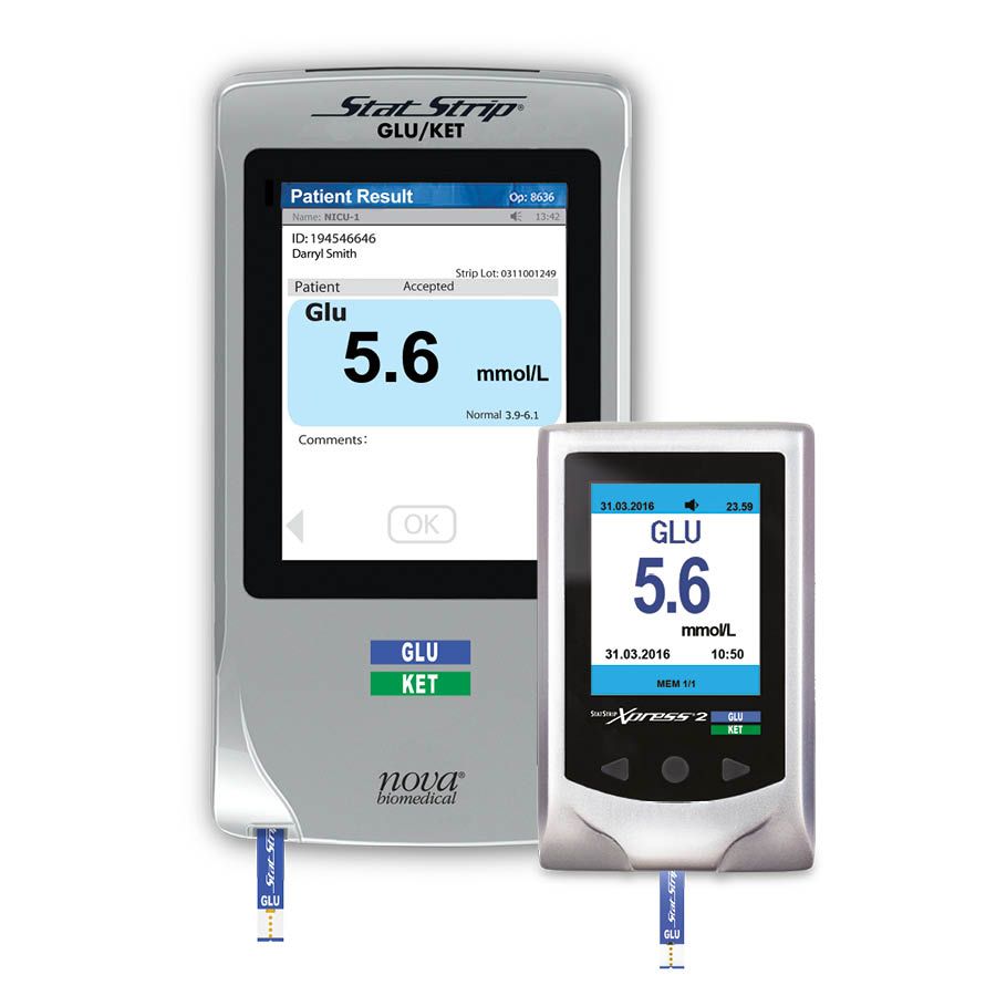 StatStrip® Glucose / Ketones Our PointofCare meters.