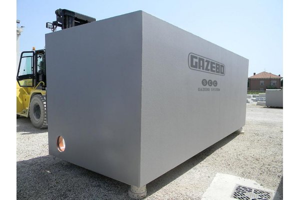 Slurry Collection Tank Gazebo Prefabricated Tanks for Livestock Slurry Collection