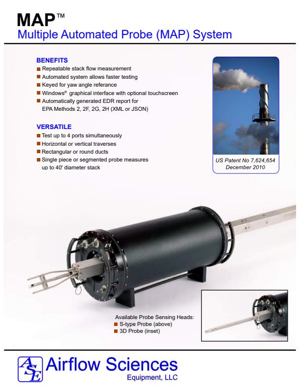 ASE - Model MAP - Multiple Automated Probe System - Brochure
