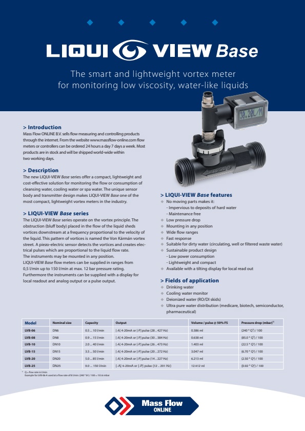 Liquid View - Brochure