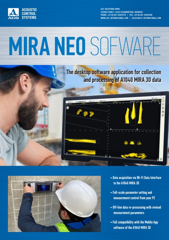 ACS - Version MIRA NEO - Application Desktop Software - Brochure