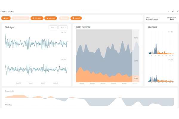 Brainwave360 - Brain Rhythms Monitor Software by BrainBit