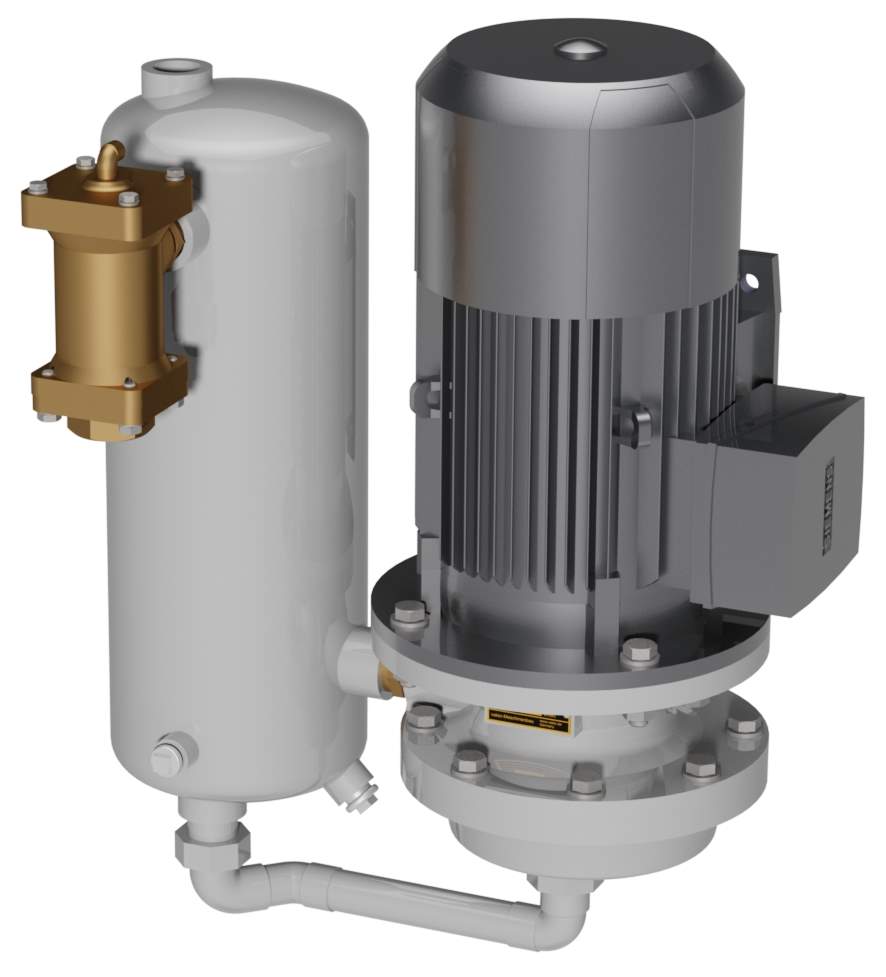 ASGB Priming Unit for Evacuation of Centrifugal Pumps Pumping Clean