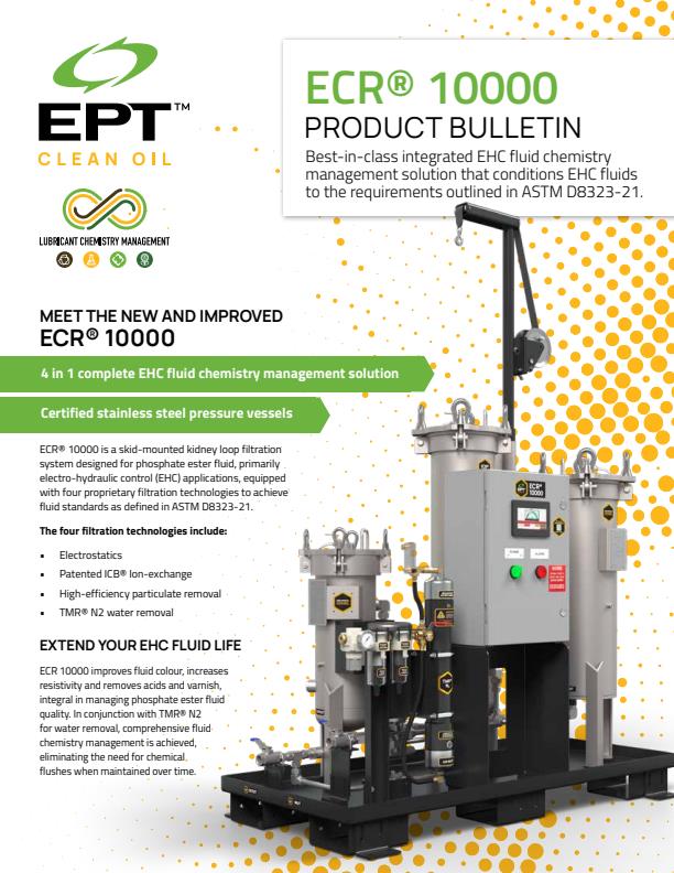 EPT - Skid-Mounted Kidney Loop Filtration System - Brochure