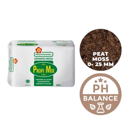 ASB Professional 0-25 pH White Peat Substrate
